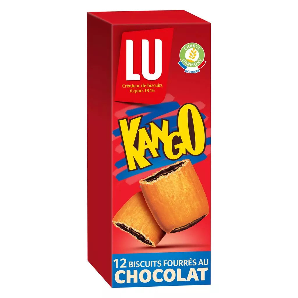 LU Kango – Chocolate Filled Biscuits 12 pack – 225g