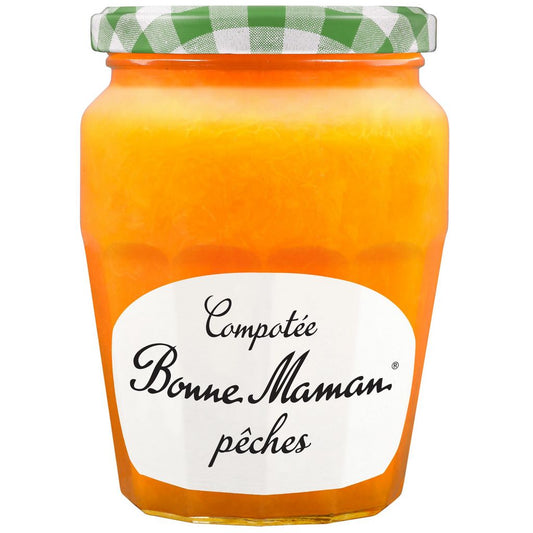 BONNE MAMAN Compote de pêches 590g