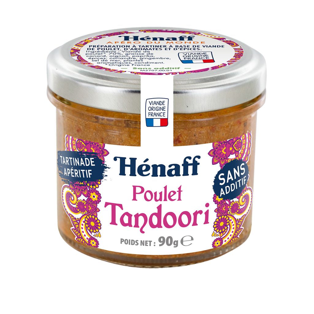 HENAFF Tartinade Hähnchen Tandoori 90g