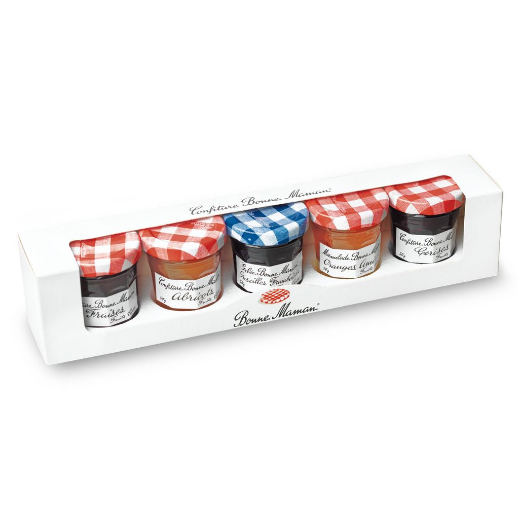 BONNE MAMAN Confiture coffret assorti 250g