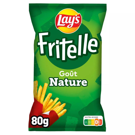 LAY'S Biscuits Apéritif Fritelle Goût Nature 80g