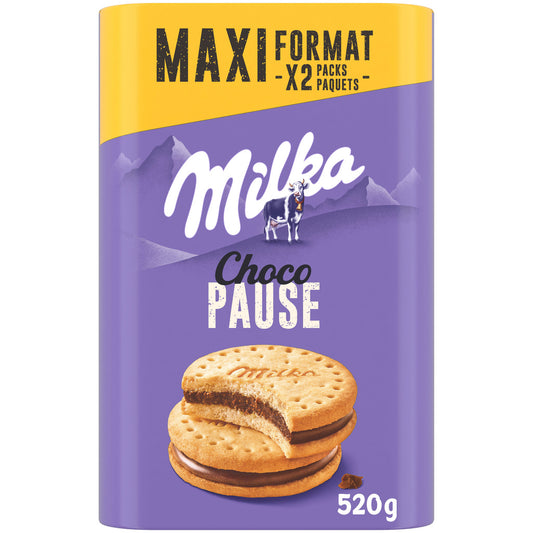 MILKA Biscuits Choco Pause 2x260g