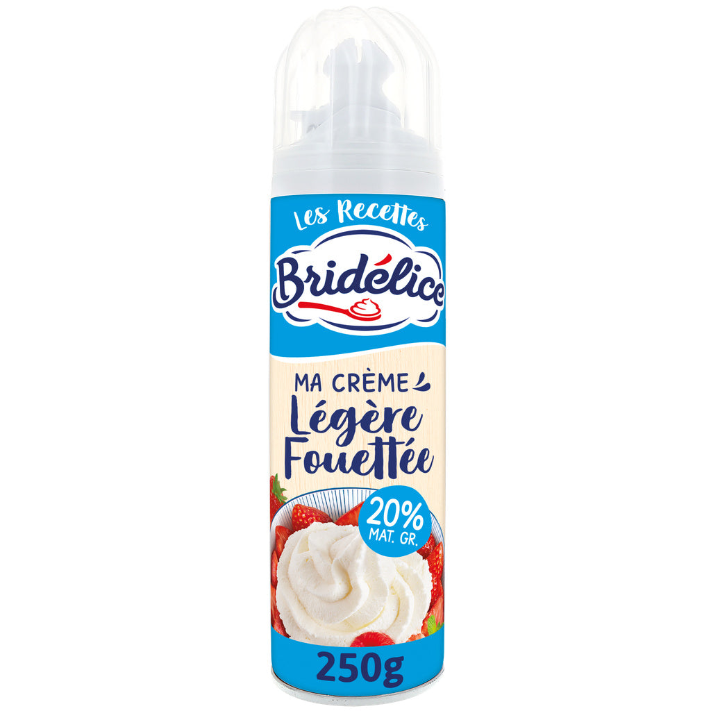 BRIDELICE Crème fouettée légère 250g