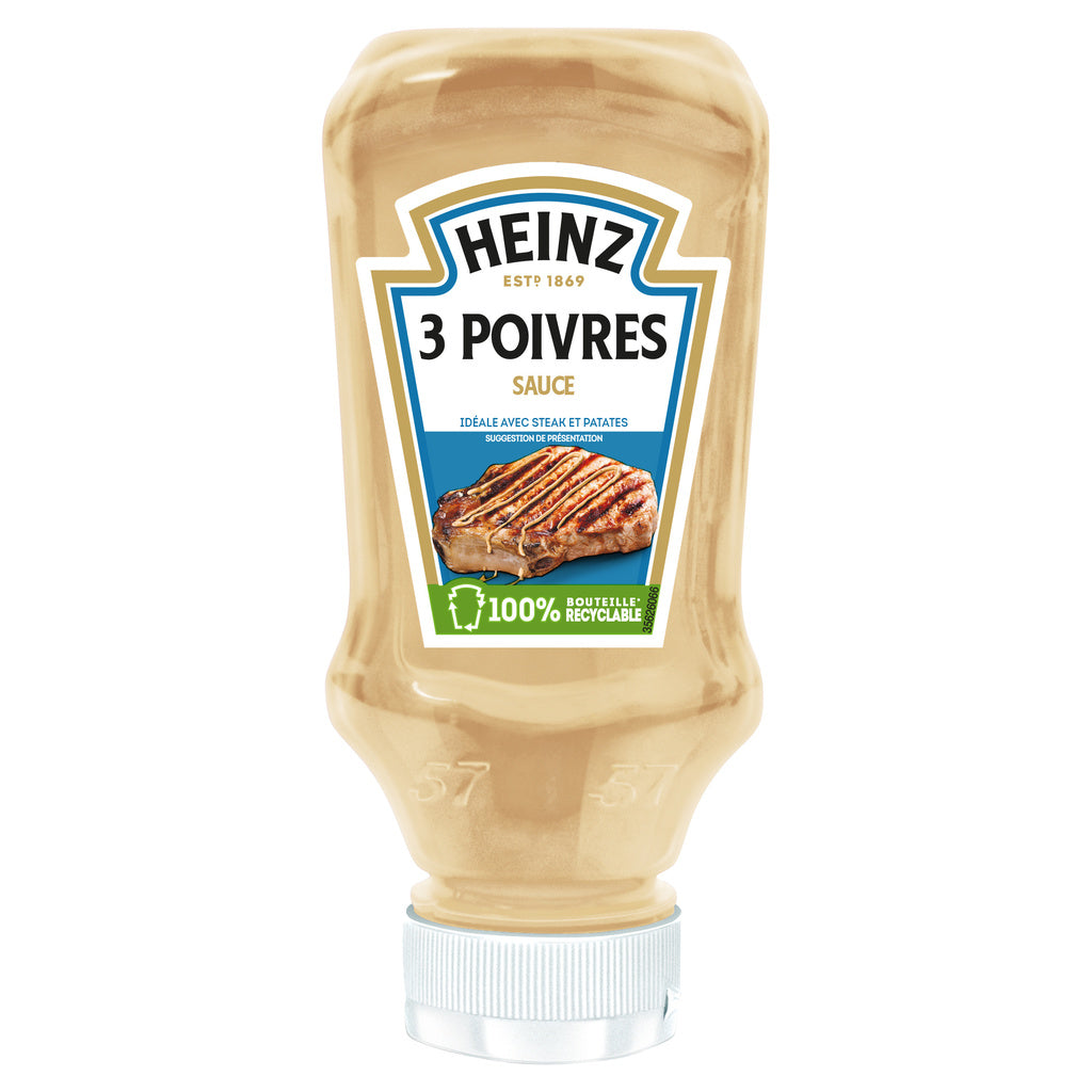 HEINZ Sauce 3 poivres 220ml