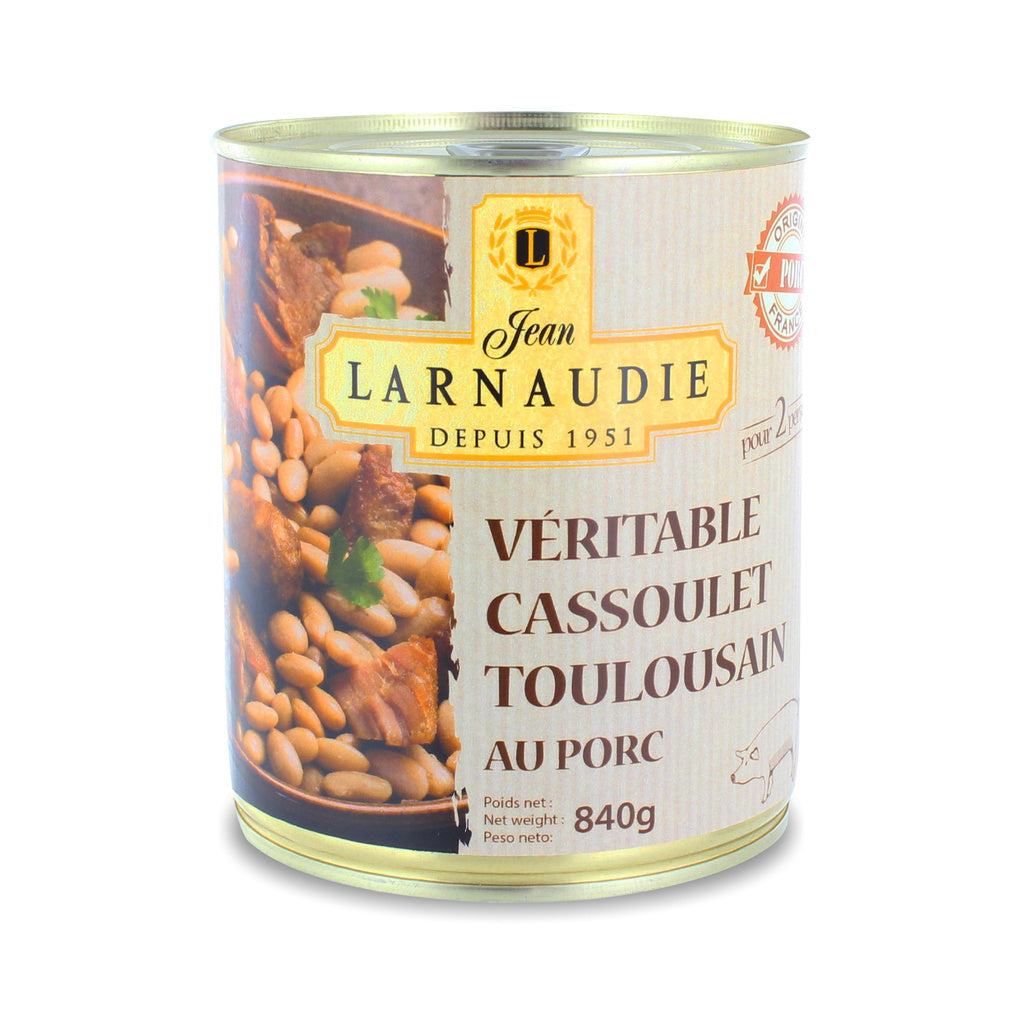 JEAN LARNAUDIE Authentic Toulouse-style cassoulet with pork 840g