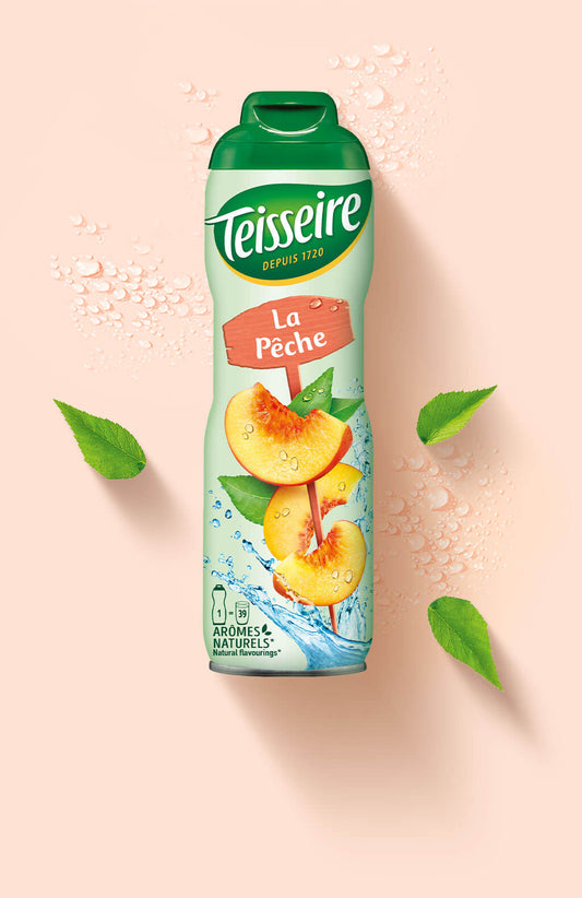 TEISSEIRE Peach syrup 60cl
