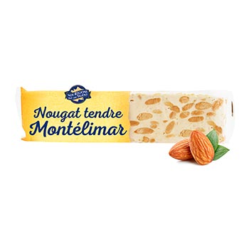 NOS RÉGIONS ONT DU TALENT Soft Montélimar Nougat Bar 200g