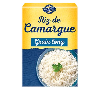 NOS REGIONS ONT DU TALENT Camargue White Long Rice 500g