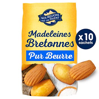 NOS RÉGIONS ONT DU TALENT Shell Madeleines 330g
