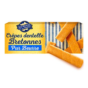NOS RÉGIONS ONT DU TALENT Brittany Crêpes Dentelles 120g