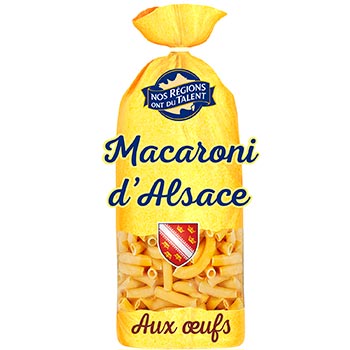 NOS REGIONS ONT DU TALENT Alsace Macaroni Pasta 250g