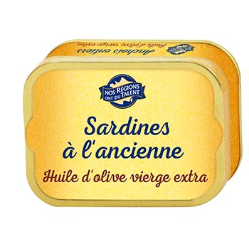 NOS REGIONS ONT DU TALENT Saint-Gilles Sardines in Oil 115g