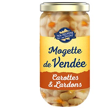 NOS REGIONS ONT DU TALENT Seasoned Vendée Mogette Beans 820g