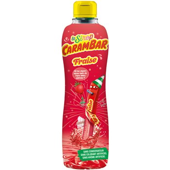 CARAMBAR Strawberry Syrup - 75cl