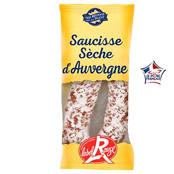 NOS RÉGIONS ONT DU TALENT Auvergne Dry Sausage – 300g