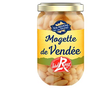 NOS REGIONS ONT DU TALENT Natural Cooked Vendée Mogette Beans 530g