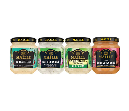 MAILLE Sélection sauces d’accompagnement