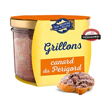 NOS REGIONS ONT DU TALENT Périgord Duck Rillons 180g