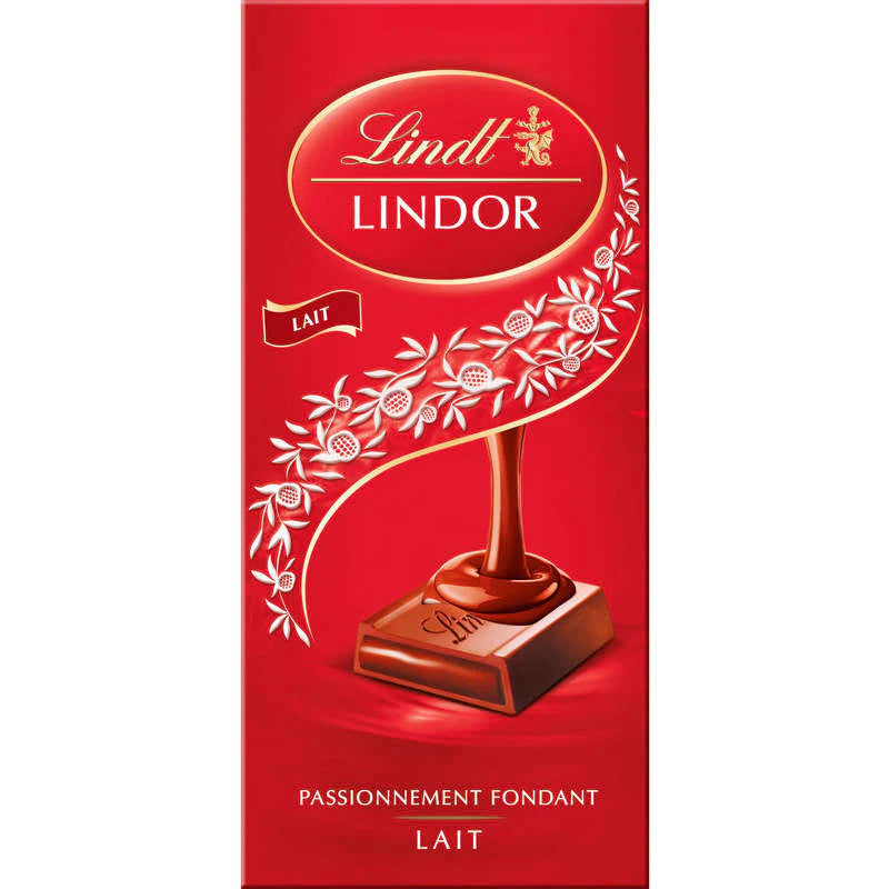 LINDT Lindor Milk Chocolate Bar 150g