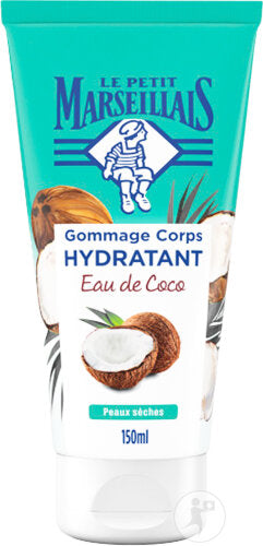 LE PETIT MARSEILLAIS Exfoliating & Moisturizing Body Scrub Coconut Water Dry Skin 150ml Tube