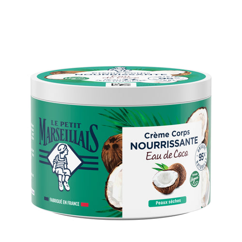 LE PETIT MARSEILLAIS Nährende Körpercreme Kokoswasser Trockene Haut 380ml