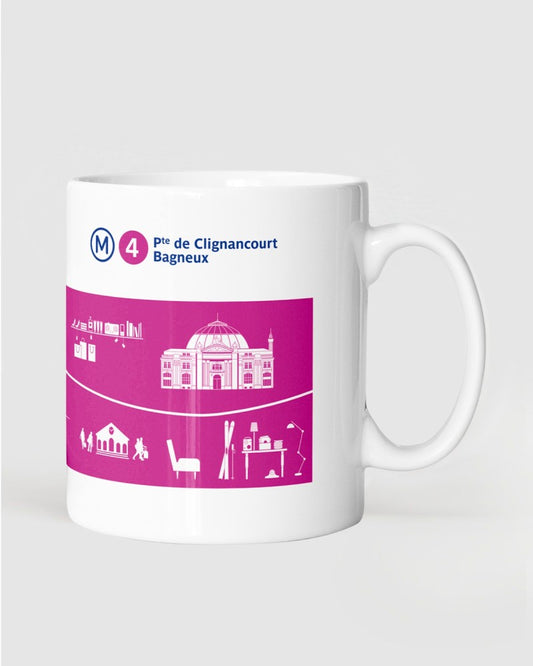 RATP Mug Ligne 4