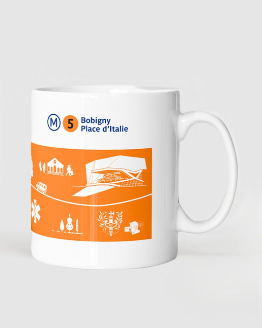 RATP Mug Ligne 5