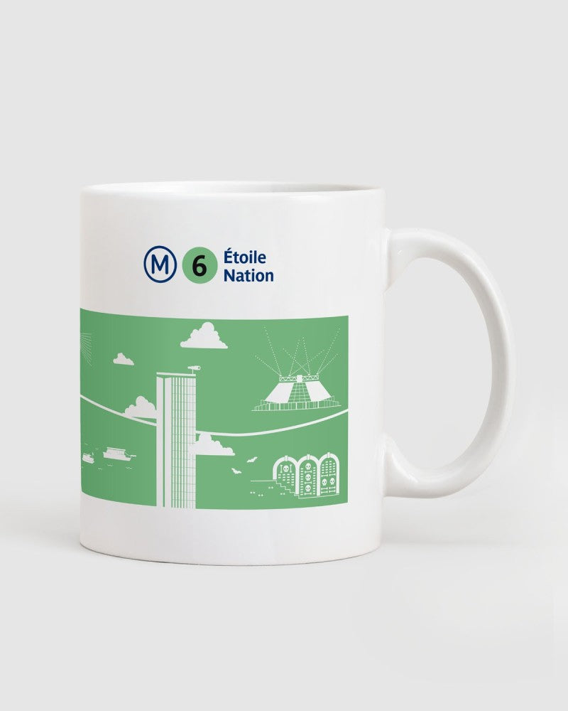RATP Mug Ligne 6