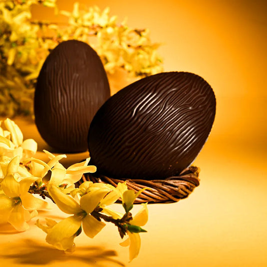 LE ROY RENE Oeuf au chocolat noir garni 130g