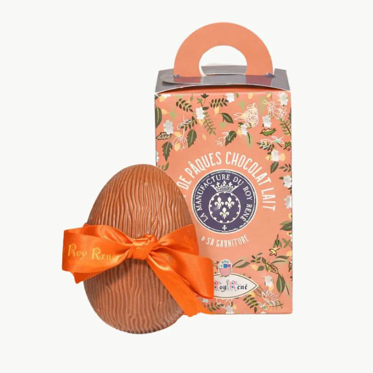 LE ROY RENE Oeuf en chocolat au lait garni 130g