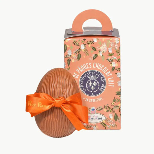 LE ROY RENE Oeuf en chocolat au lait garni 130g