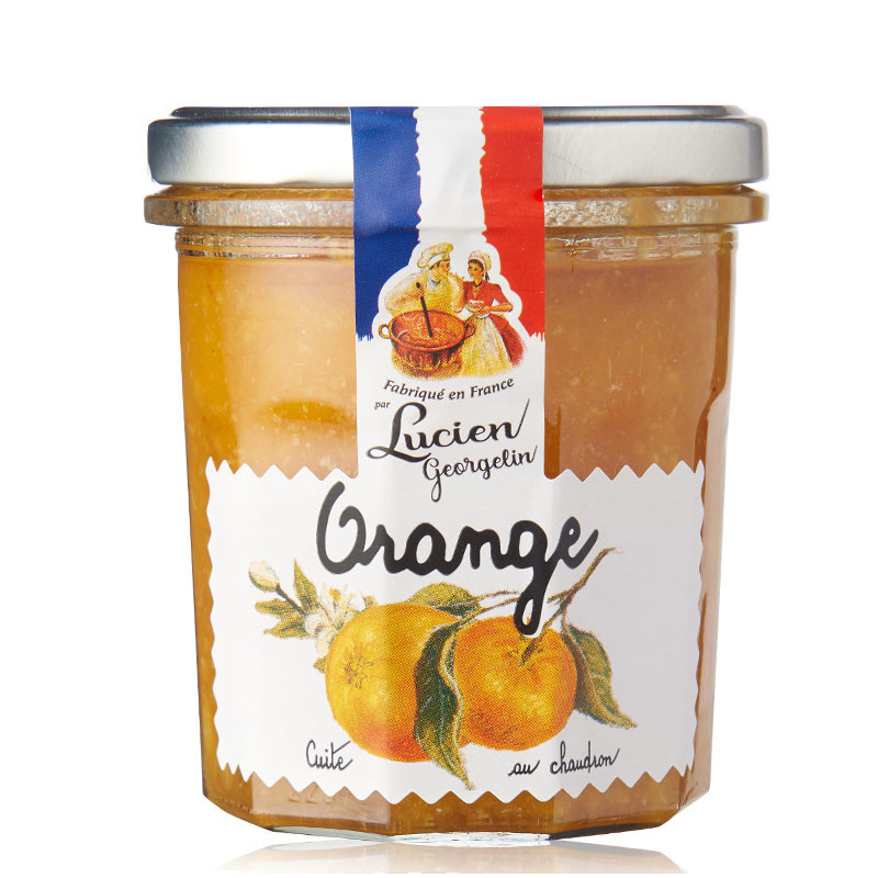 LUCIEN GEORGELIN Orange Jam Cooked in a Cauldron 320g