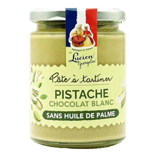 LUCIEN GEORGELIN Pistazien- und weiße Schokolade-Aufstrich – 330g