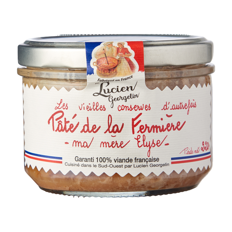 LUCIEN GEORGELIN Fermière Pâté – 220g