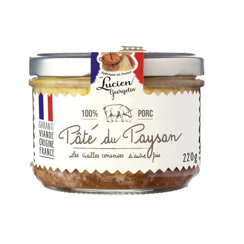 LUCIEN GEORGELIN Pâté du Paysan – 220g