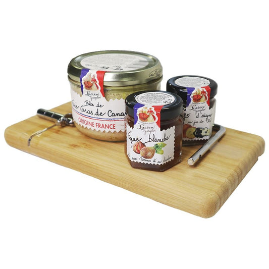 LUCIEN GEORGELIN Planche Foie Gras pour Noël