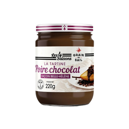 GRAIN DE SAIL Poire Chocolat – Façon Belle-Hélène 220g
