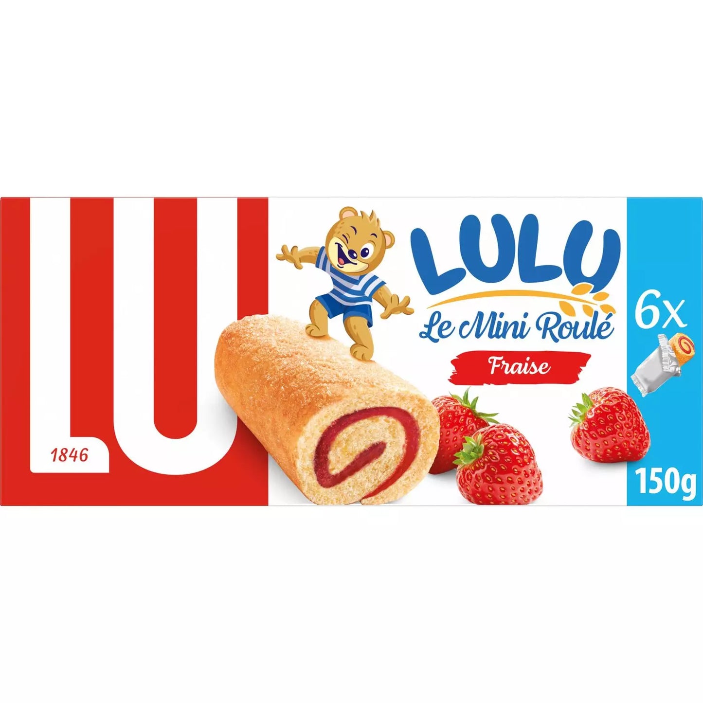 LU Miniroulé – Original Strawberry Roll Cake 150g