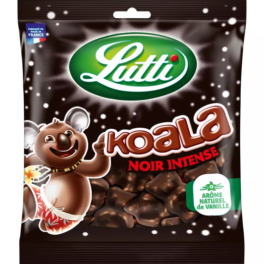 LUTTI Koala Marshmallow with Dark Chocolate Candy 185g