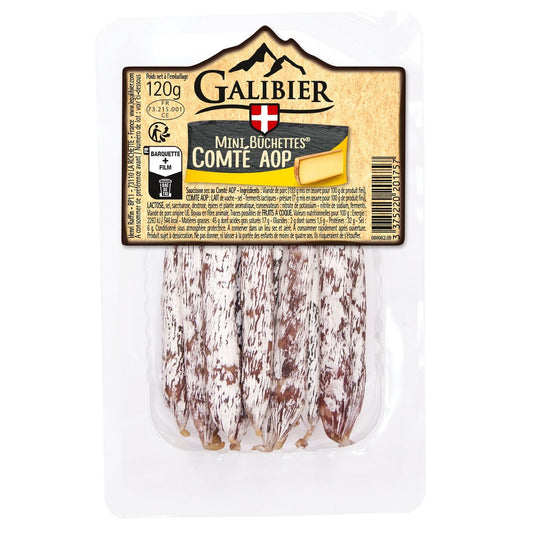 LE GALIBIER Mini Bûchettes with Comté 120g