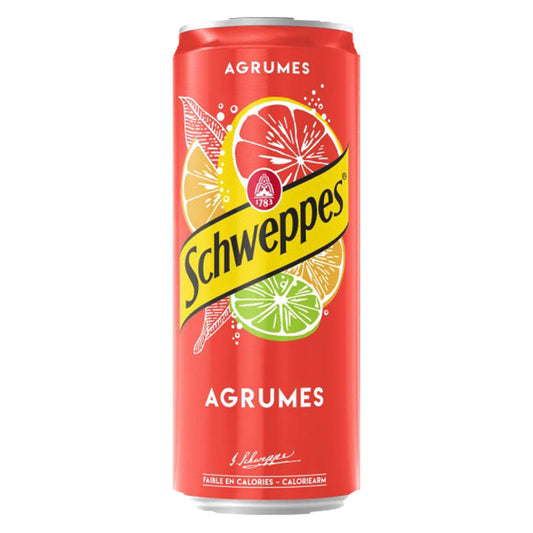 SCHWEPPES Soda Saveur Agrumes 1x330ml