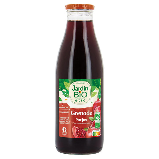 JARDIN BIO Organic Pure Pomegranate Juice 1L