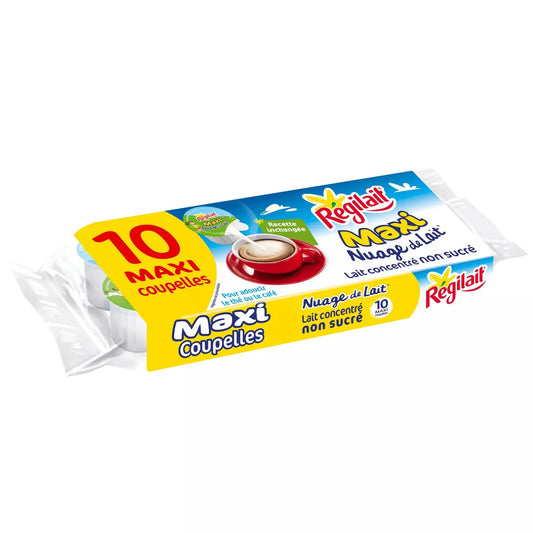 REGILAIT Nuage de Lait Unsweetened Concentrated Milk (10x14g) 140g