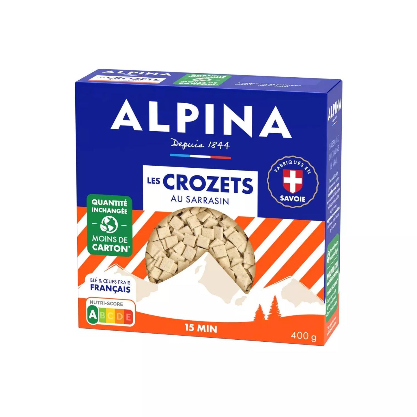 ALPINA Savoie Buckwheat Crozets 400g