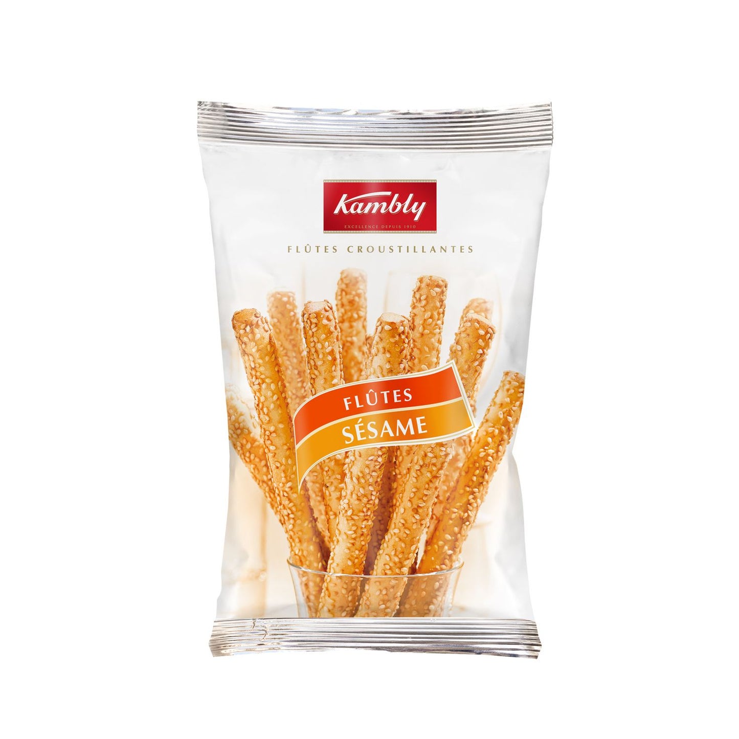 KAMBLY Crispy Flutes with Sesame 125g