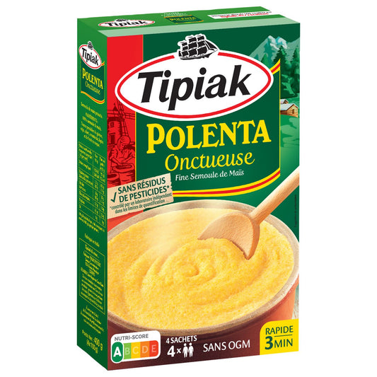 TIPIAK Polenta onctueuse cuisson rapide 3min 400g