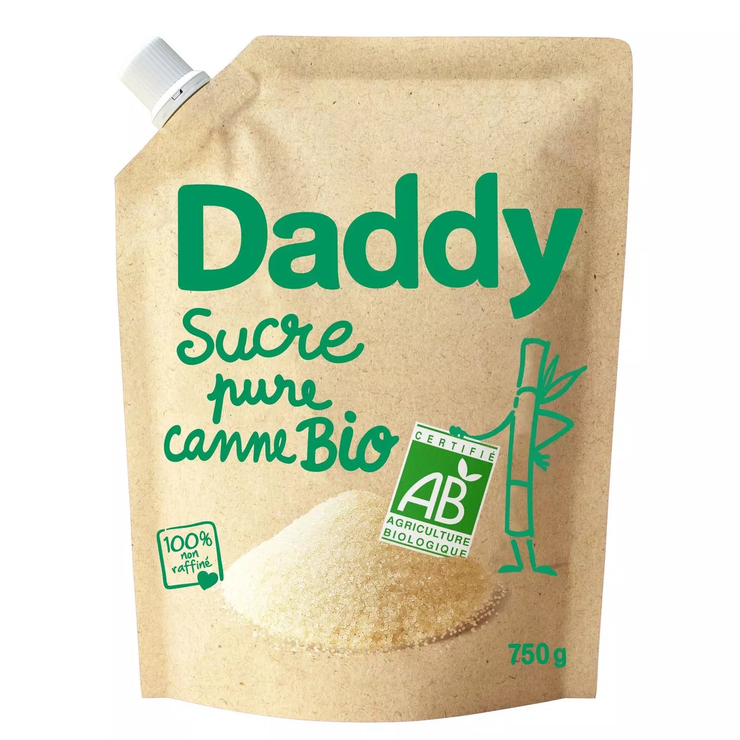 DADDY Organic Cane Sugar 750g