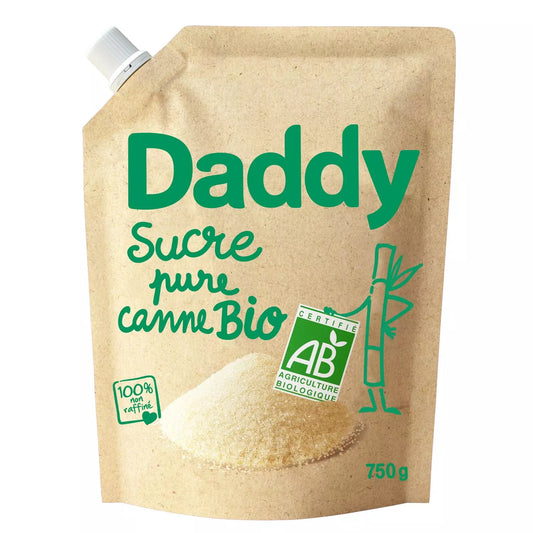 DADDY Organic Cane Sugar 750g