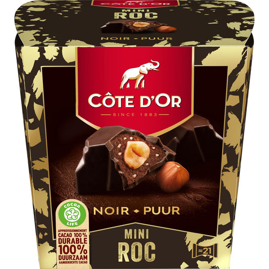 CÔTE D'OR Mini Roc Dark Chocolate – 195g