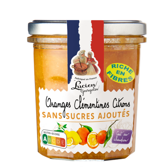 LUCIEN GEORGELIN 3 Citrus Spread No Added Sugar 320g